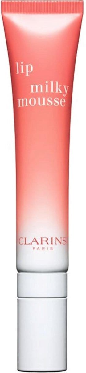 Clarins - Lip Milky Mousse - 02 Milky Peach - 10 ml - Lipgloss