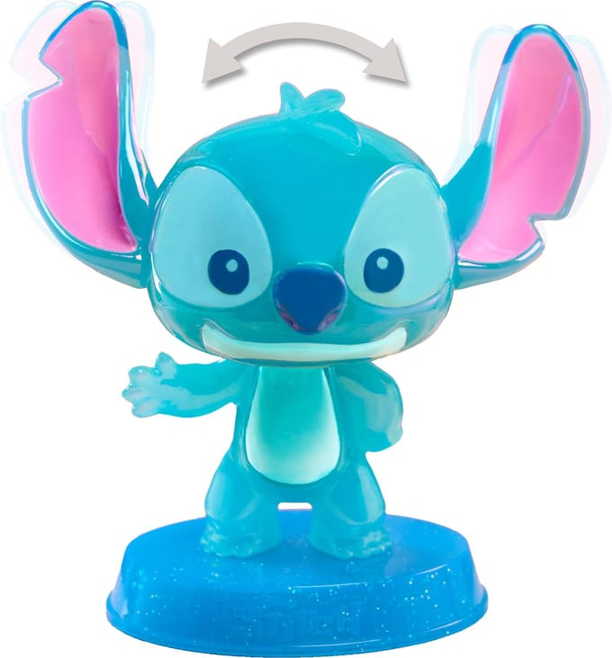 Disney Stitch - Grote Wiebelhoofd Verzamelfiguur Stitch blauw