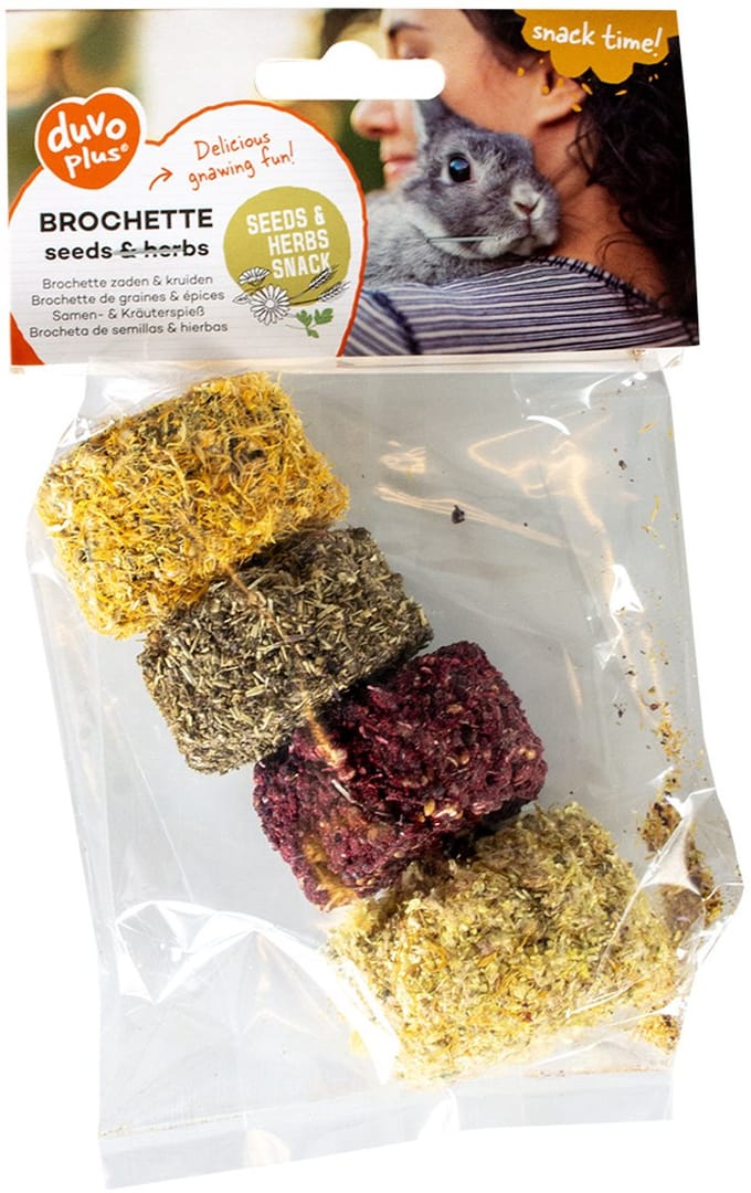 Duvo+ Brochette zaden & kruiden +/-120g