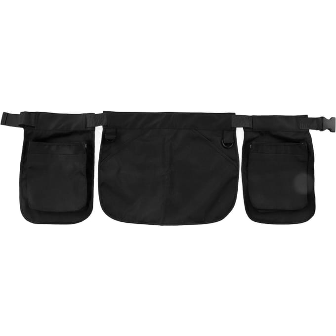 Taille Schort Tas Multi Zak Taille Riem Tas Modieuze Rits Sluiting Gereedschap Taille Pouch voor black