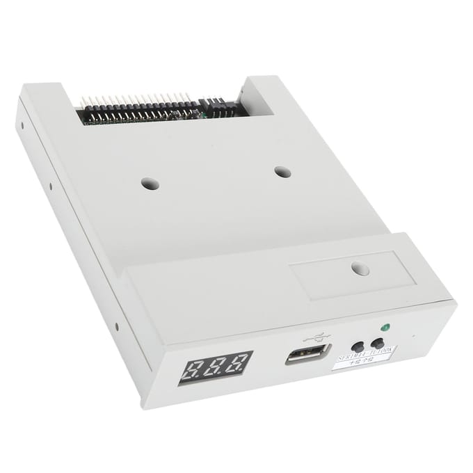 SFR1M TU100K Floppy Emulator Ondersteuning 1000 Partities USB Flash Drive Floppy Drive Emulator voor KORG white