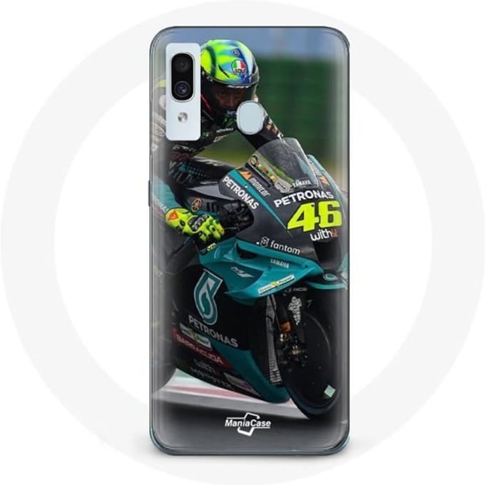 Coque - Valentino Rossi - Galaxy A30 - Noir - Rigide - MotoGP 46