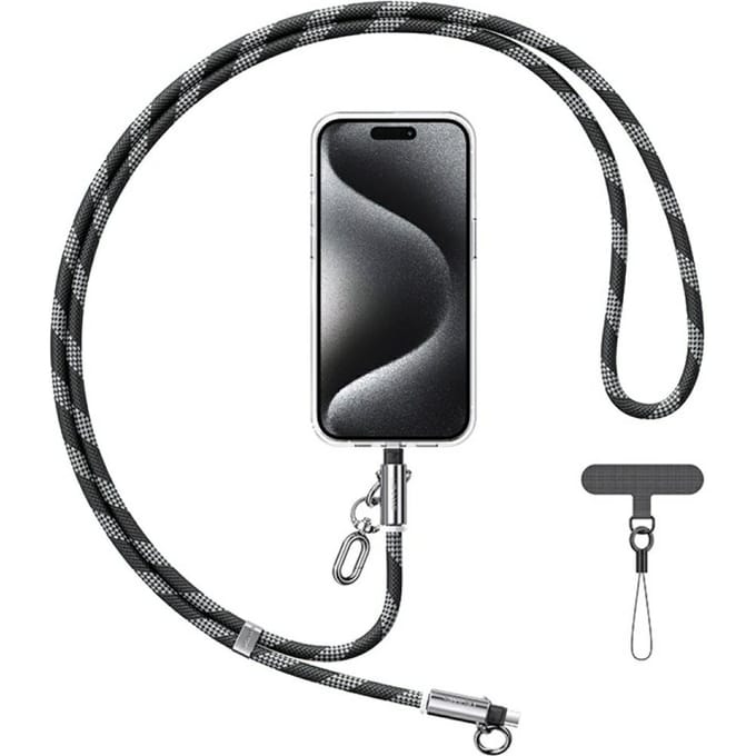 Usams Lanyard Met Kabel 30W Usb-C Naar Lightning 1,2M Voor Apple Iphones