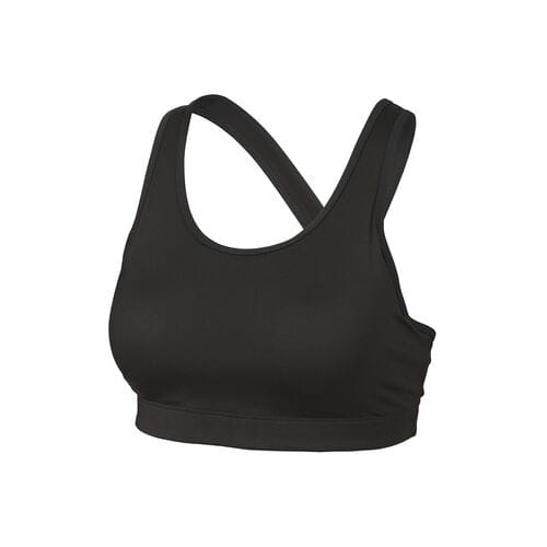 CRIVIT Dames sport-BH (Zwart, XS (32/34))