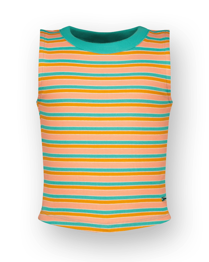 Top Icon-fancy stripe rib