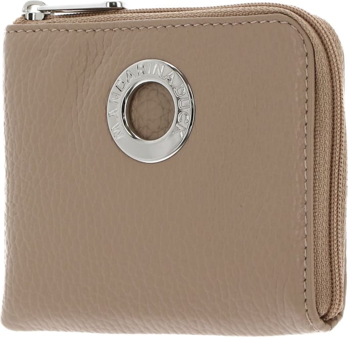 MANDARINA DUCK Leren portemonnee Mellow Leather Wallet Warm Taupe