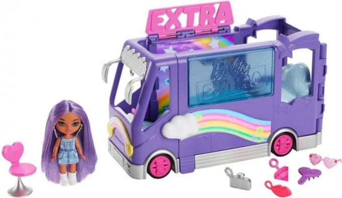 Barbie Extra Minimin Bus Speelset