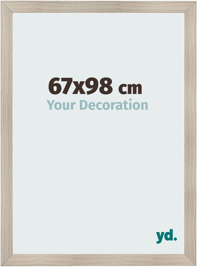 Your Decoration - Fotolijst 67x98 cm - MDF - Eiken Licht - Pisa