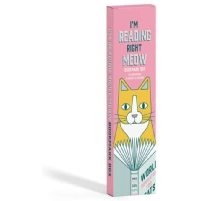 I’m Reading Right Meow Bookmark Box - Gibbs Smith Gift