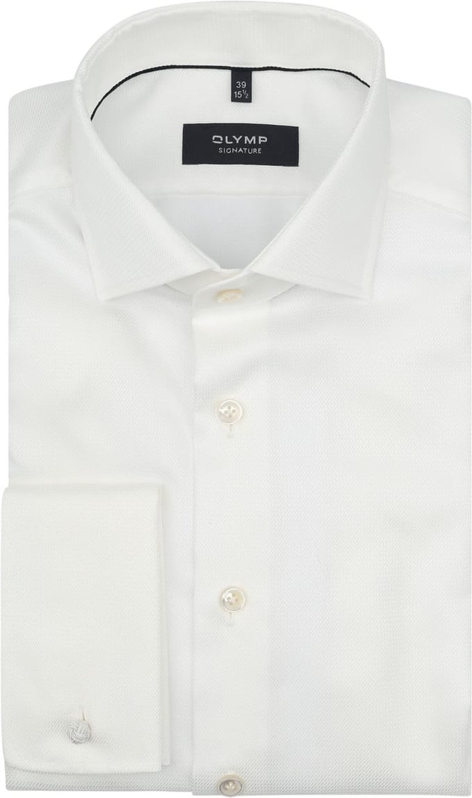 OLYMP Signature Overhemd, Tailored Fit, Signature Kent, Champagne