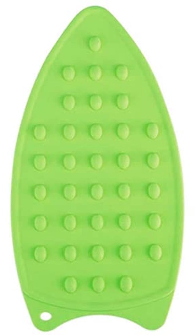 Hittebestendige Strijkijzer Bescherming | Antislip en Duurzaam | Groen | 26 x 15 cm