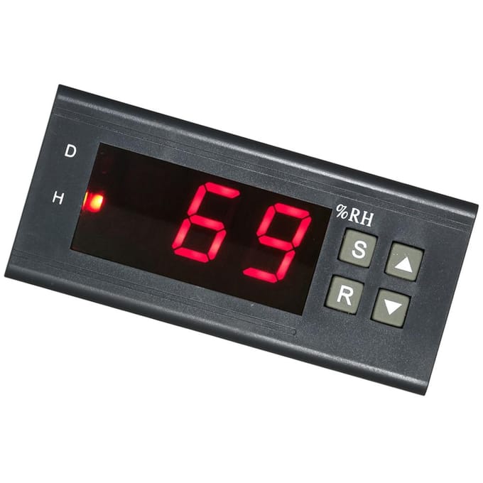 10A 220V Mini Digitale Luchtvochtigheidsregelaar Meetbereik 1% ~ 99% met Sensor 1