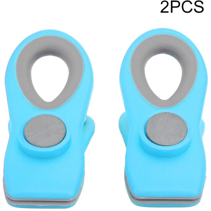 2 Stuks Mini Draagbare Voedsel Sealing Magnetische Clips Snack Voedsel Bewaarzak Clips Keuken