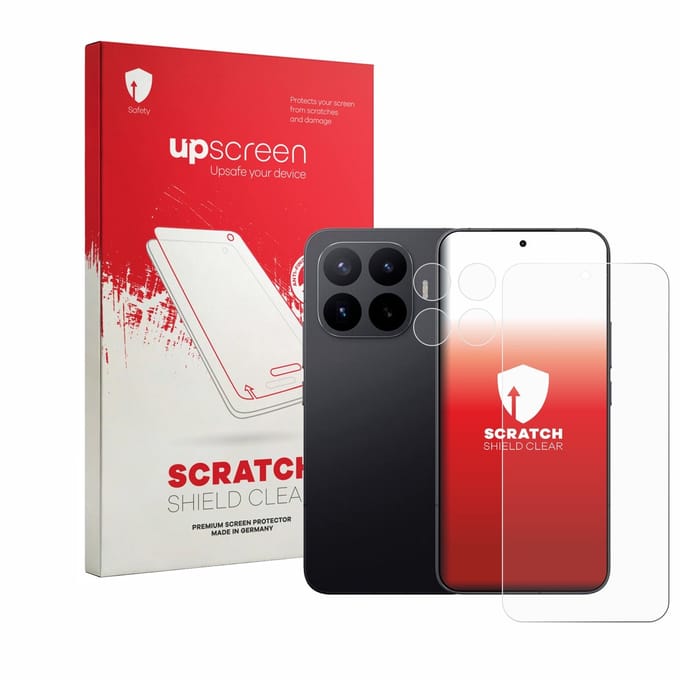 upscreen - Screenprotector voor Xiaomi 17T Pro (Voor+Camera) - Folie Beschermfolie transparant