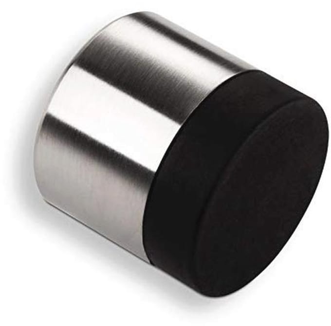 Deurstopper van RVS met een Diameter van 30 mm