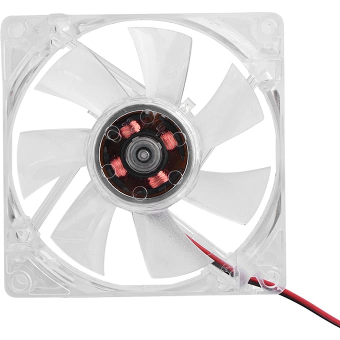80mm LED Licht 12V 4Pin Stille PC Behuizing Koelventilator Computer Koeler Blauw white