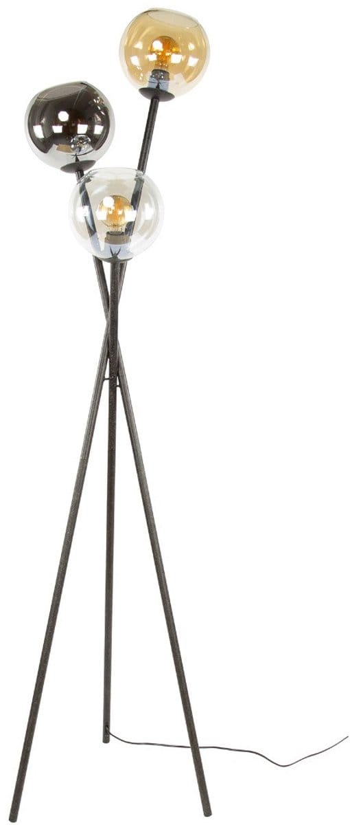 Fraaai - Eleanor vloerlamp 3-lichts - artic zwart