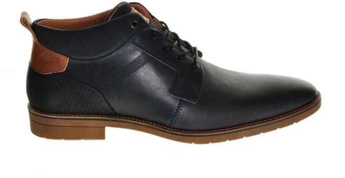 Bullboxer - Lace-Up - Male - Navy - 43 - Veterschoenen