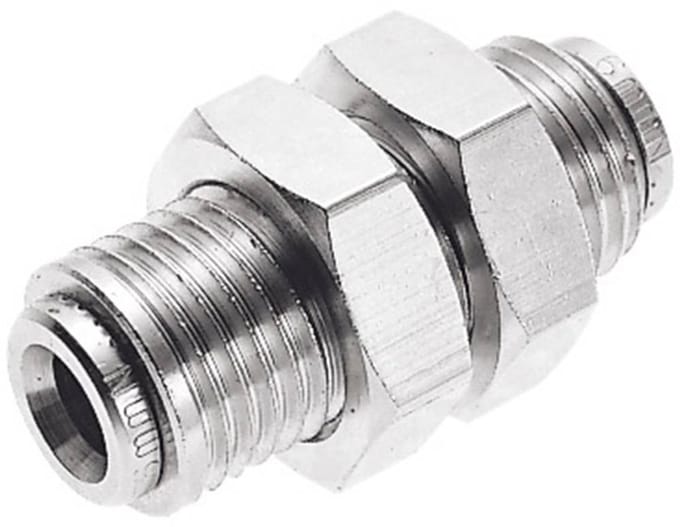IMI NORGREN Rechte koppeling 100290600 Schroefdraad (buiten): M14 x 1.5 Buis-Ø: 6 mm 1 stuk(s)