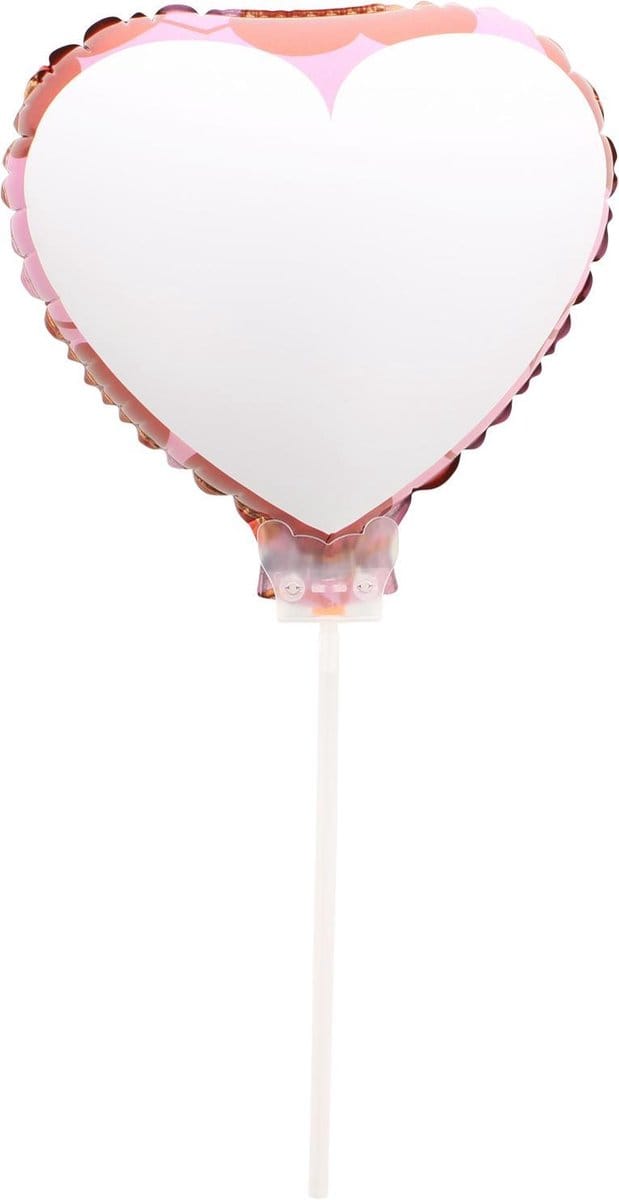 Beschrijfbare folieballon 23 x 23 cm