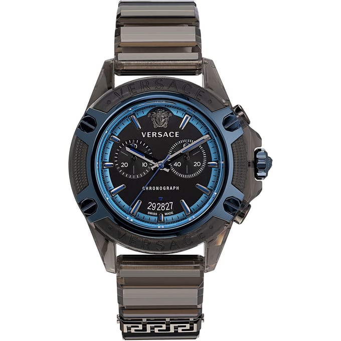 Versace Icon Active Unisex Horloge Zwart VEZ700622