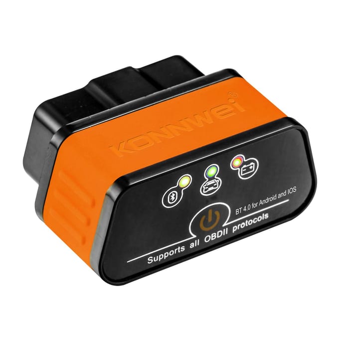 KONNWEI KW903 BT 4.0 Draadloze OBD-II Auto Auto Diagnostische Scan Tools Auto Detector Tester Scanner voor oranje