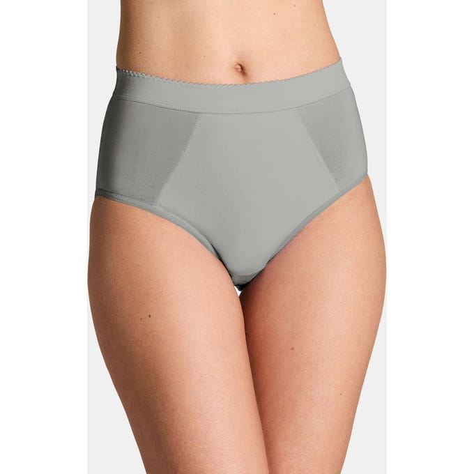Zeven corrigerende slips - grijs - Gr. 38 van Goldner Fashion