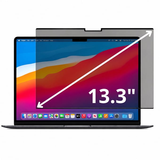 Mastersøn Macbook Pro & Air 13.3 inch Privacy Scherm - Screenprotector - Filter - 13 inch
