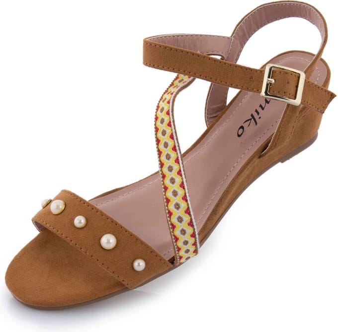 Dameszomerschoenen Tamiko Bruin - 36