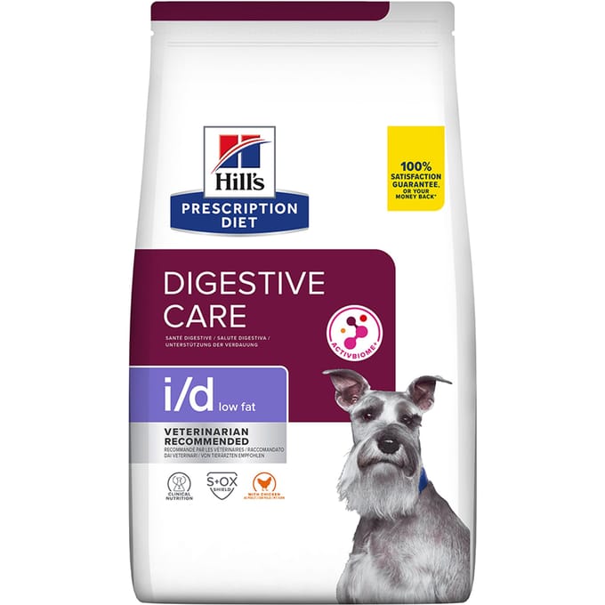 2x12kg I/D Digestive Care Low Fat Hill´s Prescription Diet Hondenvoer