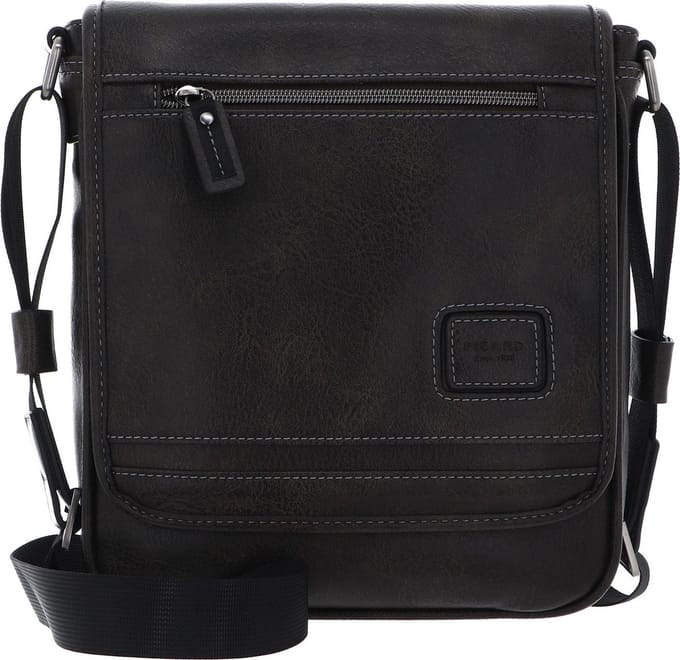 PICARD Schoudertas Breakers Business Cross Bag Graphite Bruine