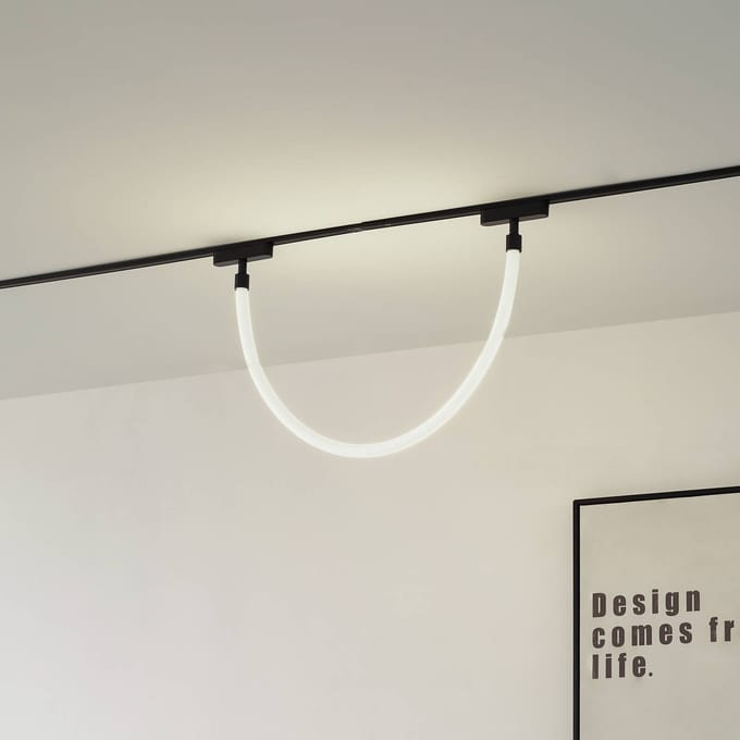 Lindby LED lichtslang Lumaro, lengte 100cm, textiel, 48V