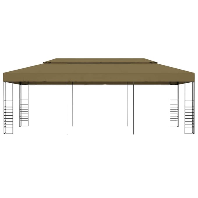 vidaXL - Prieel - 180 - g/m² - 6x3x2,7 - m - taupe