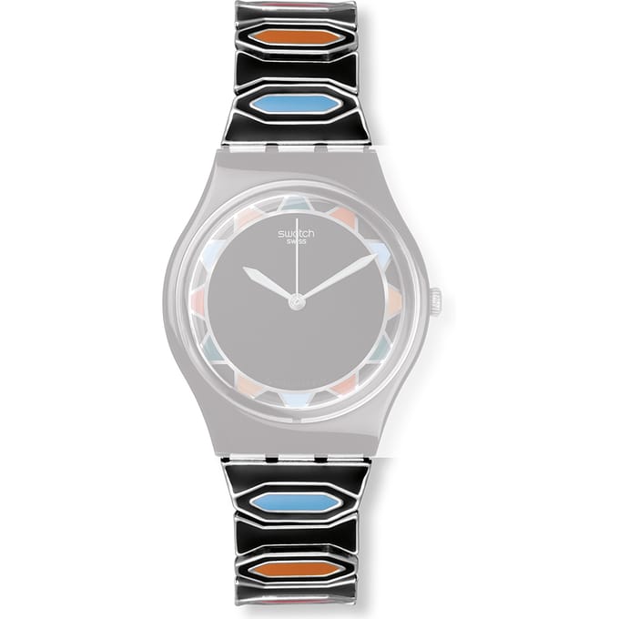 Swatch Plastic - Originals Medium (34mm) /Access/Solar/Musicall/Stop - G/SK/SL/SR/SS/SO28 AGB282B GB282 Zainab Small Horlogeband