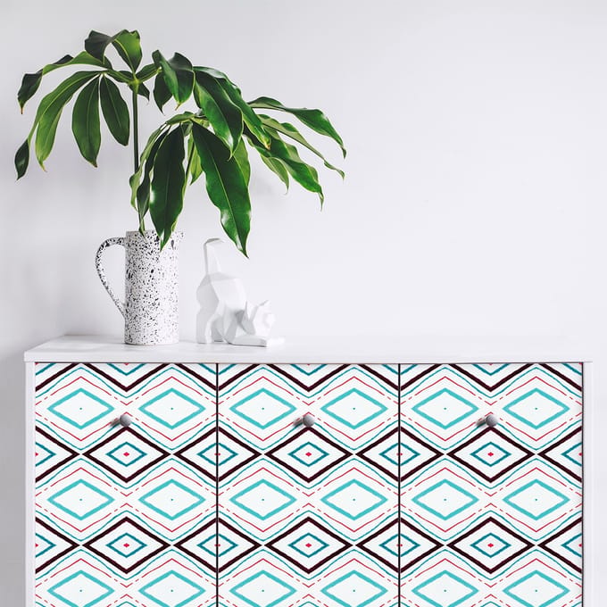 Etnische meubelsticker, lignimbo, 60 x 90 cm