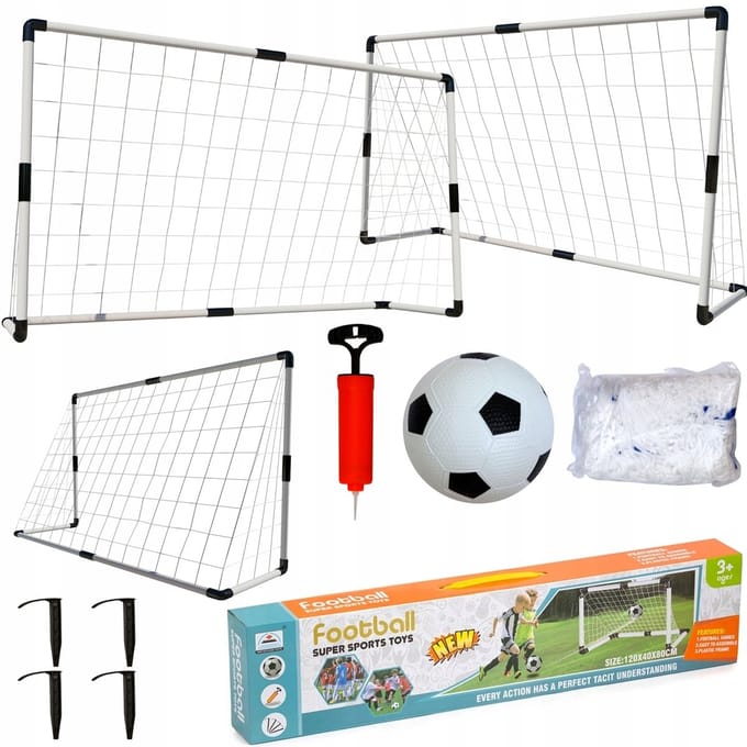 BK Serie - Voetbaldoel - 120x80cm - Incl. Bal en Pomp