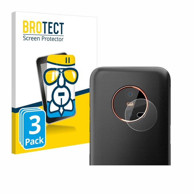 Screenprotector 3 Stuks voor Gigaset GX6 Pro (ALLEEN Camera) Beschermglas transparant