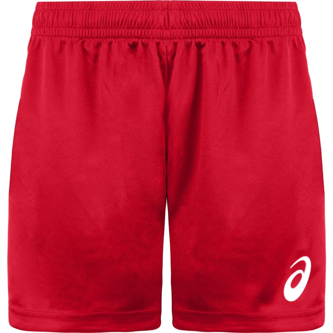 Asics Logo Heren Zwart/Rood Korte Broek