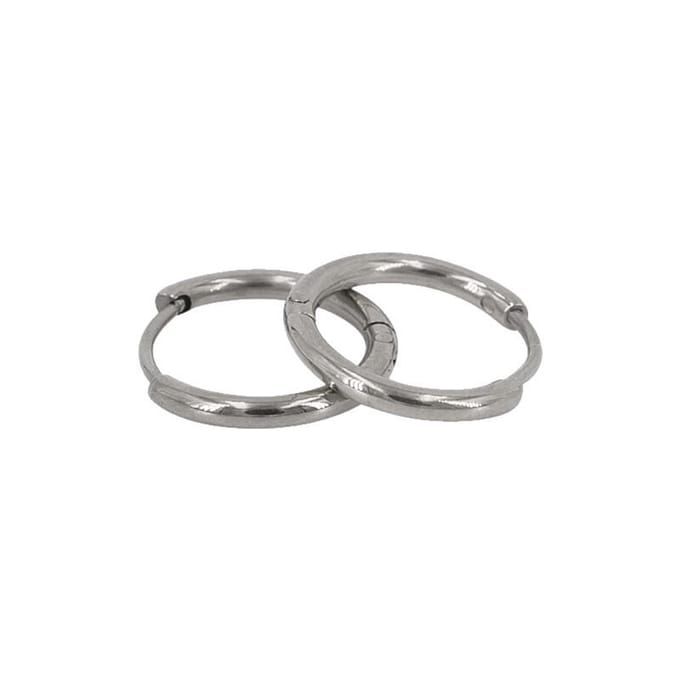 Kalli edelstalen Oorbel 1894 Zilver 13mm