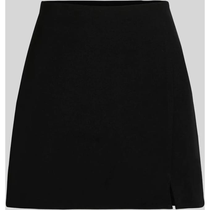 Hoge Taille Zijsplit Rok