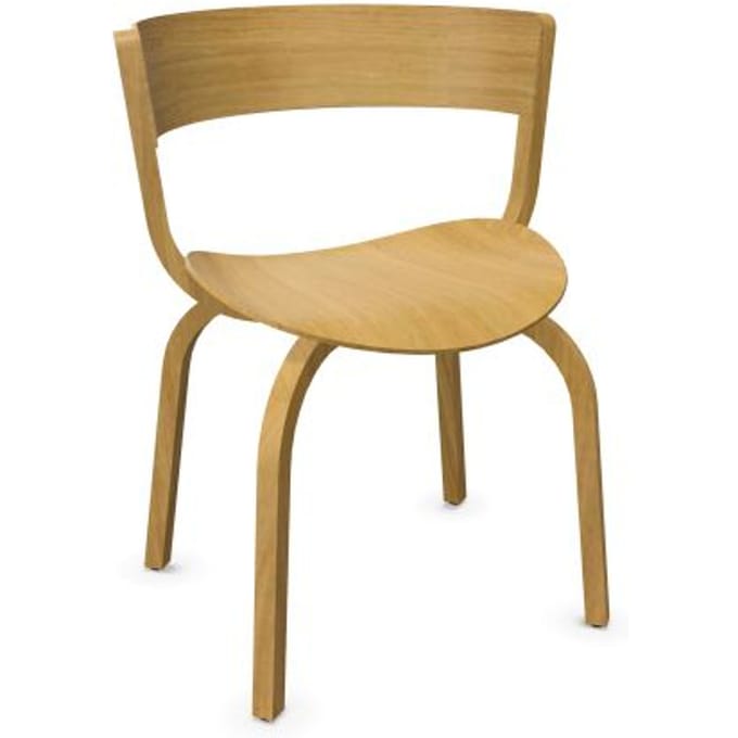 Thonet 404 F stoel - Eiken blank gelakt