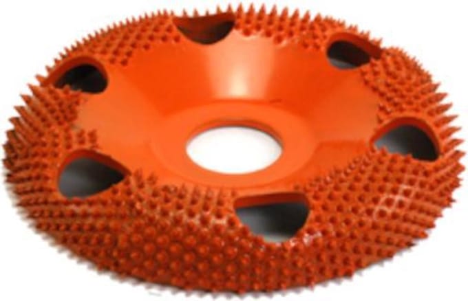Saburr Open carving wheel 100 mm, round, extra coarse