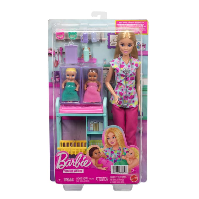 Barbie Baby Dokter Pop Speelpoppen