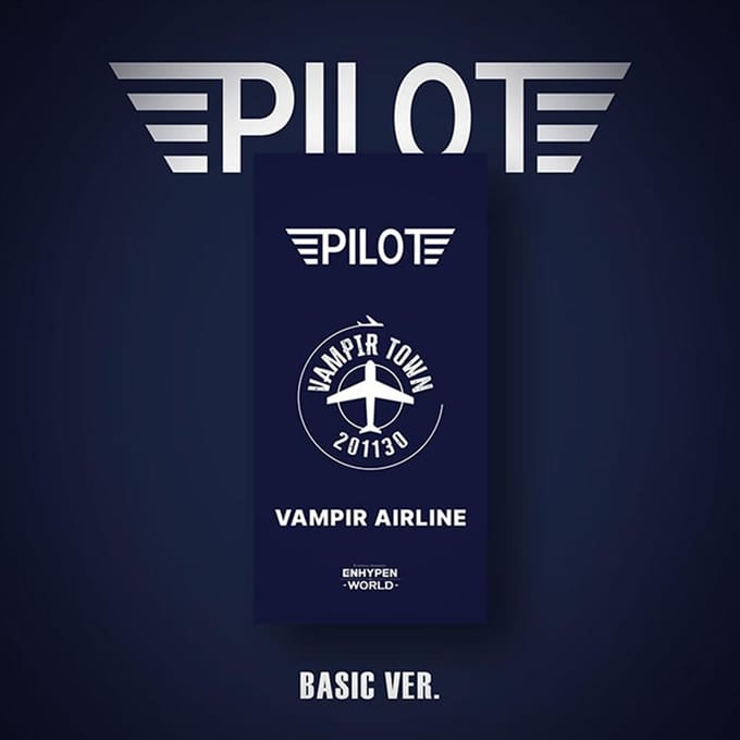 ENHYPEN - [WERELD COUPON KAART COLLECTIE] PILOT BASIC ver. black