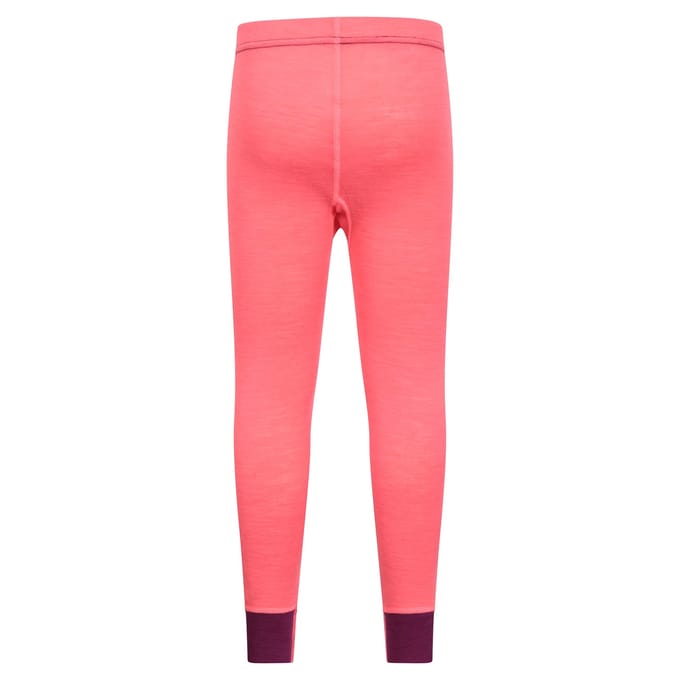 Mountain Warehouse Kinder/Kids II Merino Wol Base Layer Broekje (Helder Roze)