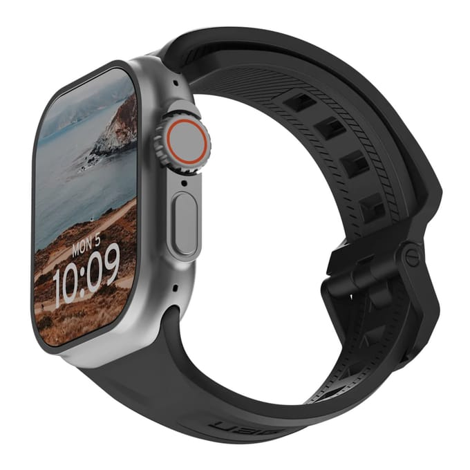 UAG Scout Strap voor de Apple Watch | 44/45/46/49 mm - Zwart
