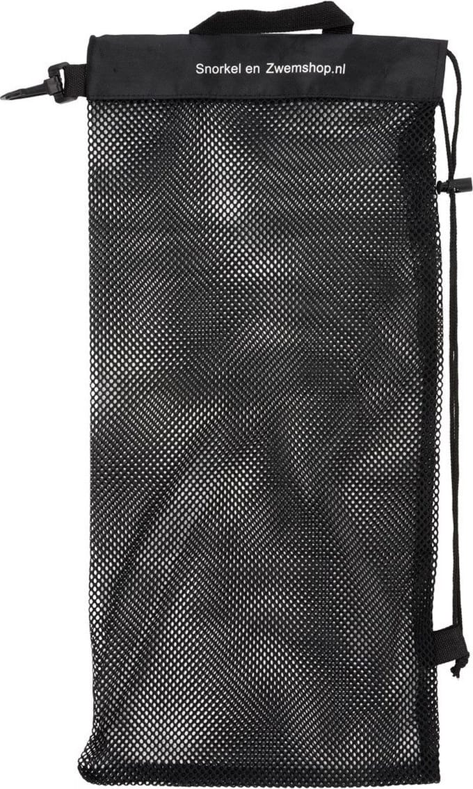 Snorkel&Zwemshop Mesh Bag - Zwart