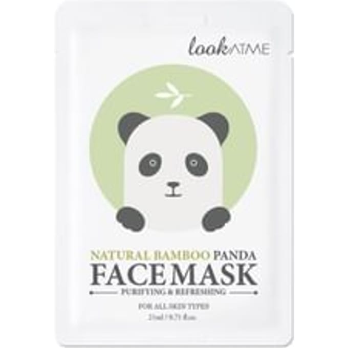lookATME - Natural Bamboo Panda Face Mask 1 st