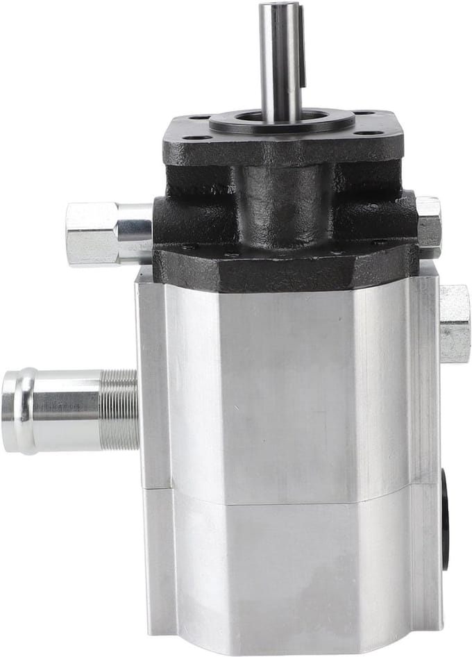 Houtkloofpomp - Hydraulische pomp - Efficiënt hout kloven - 2-traps ontwerp - 21 x 17 x 16 cm