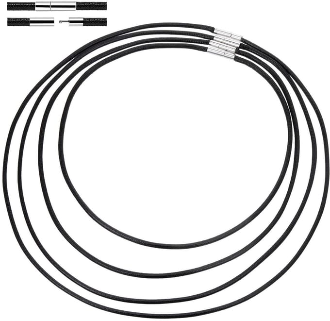 Dailygoods- Halsketting 4 Stuks - Leren Choker - Kunstleren Band